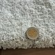 Tapis sur mesure ivoire épais et moelleux