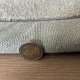 Tapis sur mesure beige clair doux et résistant finition gansée