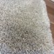 Tapis sur mesure gris clair épais et très doux
