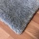 Tapis sur mesure bleu épais et très doux