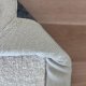 Tapis sur mesure ivoire doux et résistant finition gansée