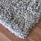 Tapis shaggy sur mesure gris clair épais et très doux finition galon
