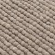 Tapis en laine noué main beige hoot par Gan Rugs
