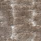 Tapis design texturé beige foncé