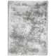 Tapis de prestige gris uni à longues mèches par Ligne Pure