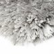 Tapis de prestige gris uni à longues mèches par Ligne Pure