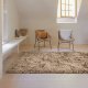 Tapis de prestige maron uni shaggy Adore par Ligne Pure