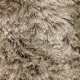 Tapis de prestige maron uni shaggy Adore par Ligne Pure