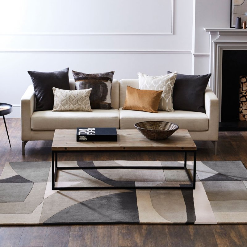 Tapis multicolore 100% laine Bodegas Stone par Harlequin