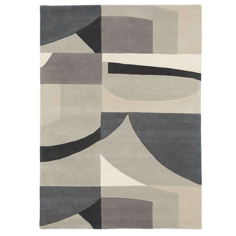 Tapis multicolore 100% laine Bodegas Stone par Harlequin