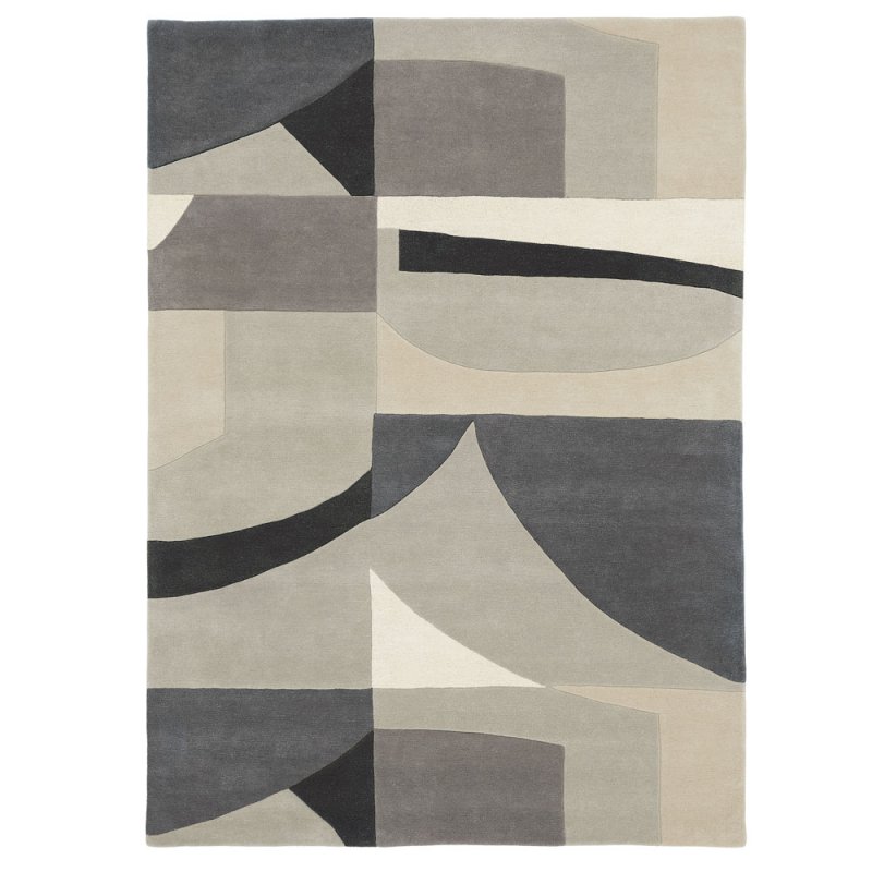 Tapis multicolore 100% laine Bodegas Stone par Harlequin