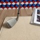 Tapis sur mesure beige en polyamide par Vorwerk