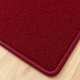 Tapis sur mesure en pure laine vierge Rouge impérial
