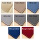 Echantillon 5 x 5 cm tapis laine sur mesure BL
