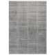 Tapis haut de gamme beige à motifs en laine et viscose fait main par Ligne Pure