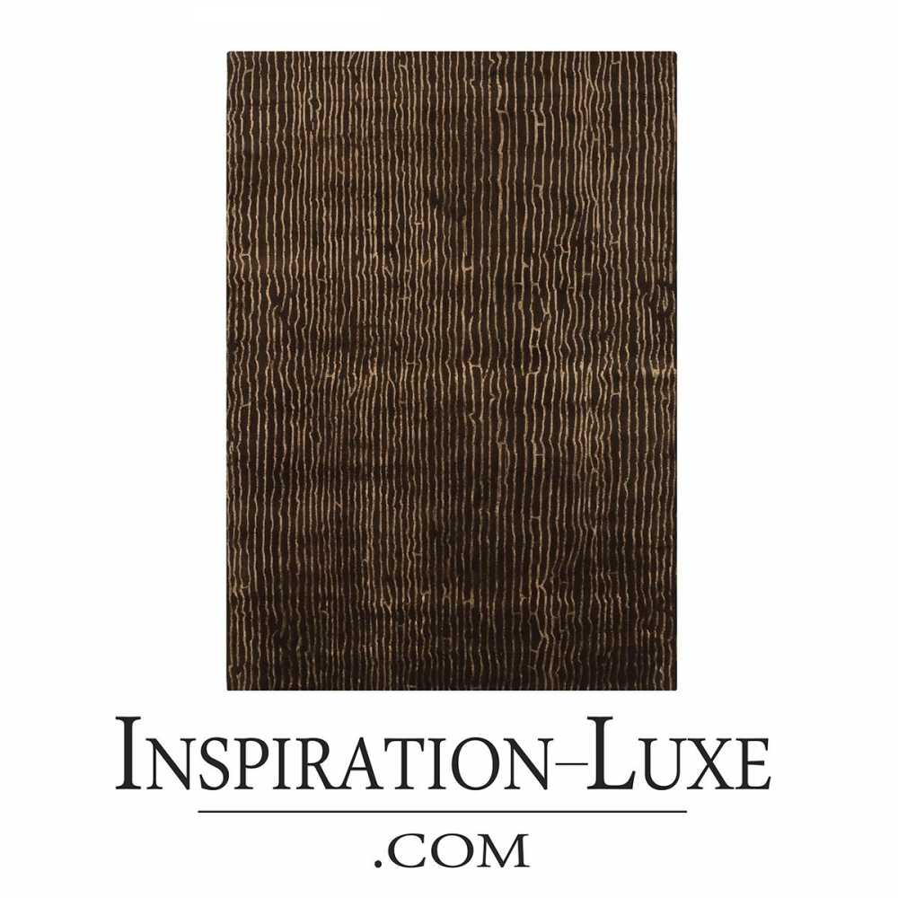 Tapis prestige marron et beige foncé Bali par Angelo