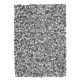 Tapis sur mesure gris avec galets en laine On the Rocks par Angelo