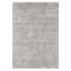 Tapis moderne gris en laine et viscose