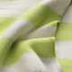 Plaid contemporain rayé blanc et vert par Esprit Home