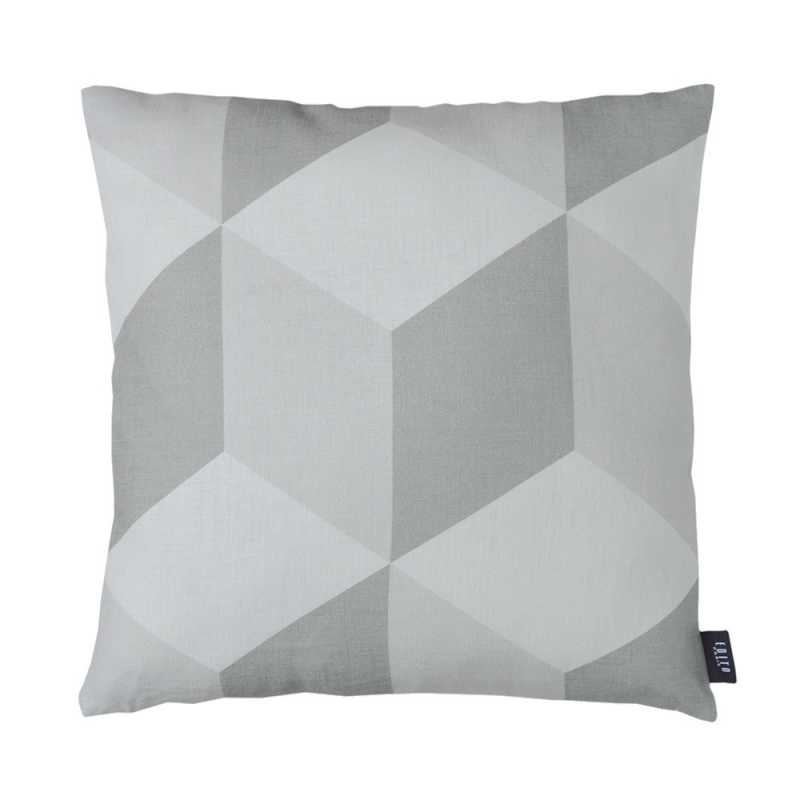 Coussin contemporain effet 3D fabriqué en France par Edito PAris