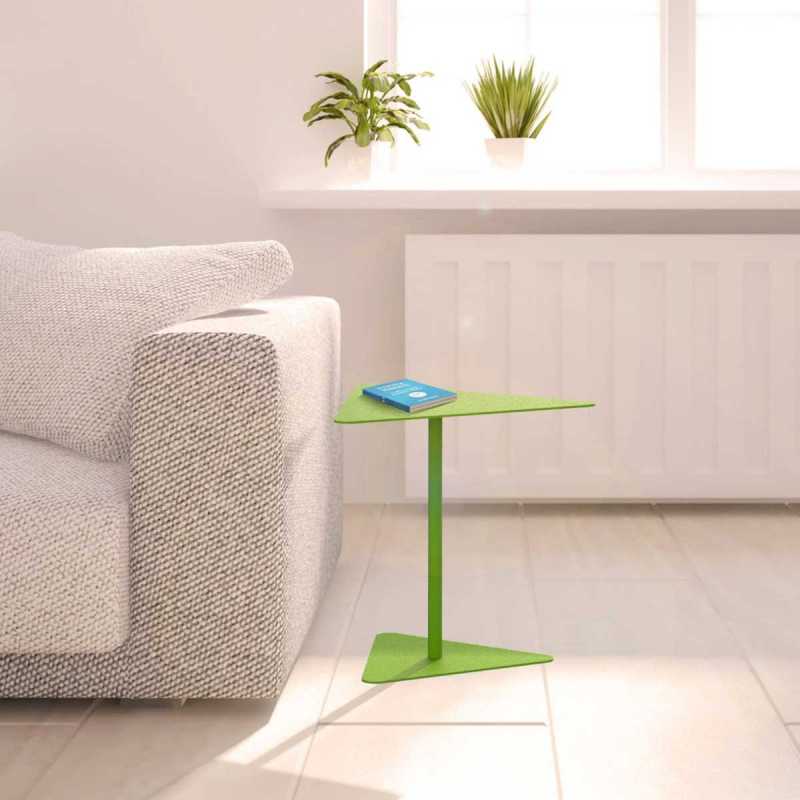 Table D’appoint Triangulaire Acrylique 3 étages – Design Moderne Pour Salon, Chambre, Salle De Bain – Économie D’espace
