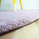 Tapis rond sur mesure rose moelleux par Inspiration Luxe Editions