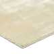 Tapis de luxe uni beige en viscose