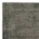 Tapis moderne haut de gamme taupe uni 100% viscose tissé à la main