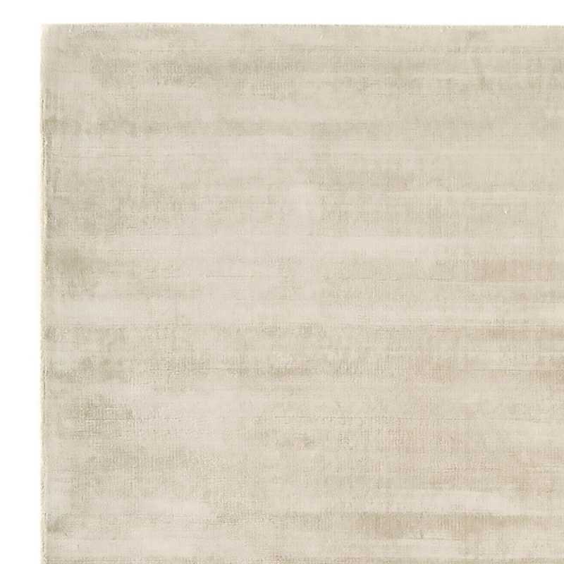 Tapis contemporain design beige en viscose